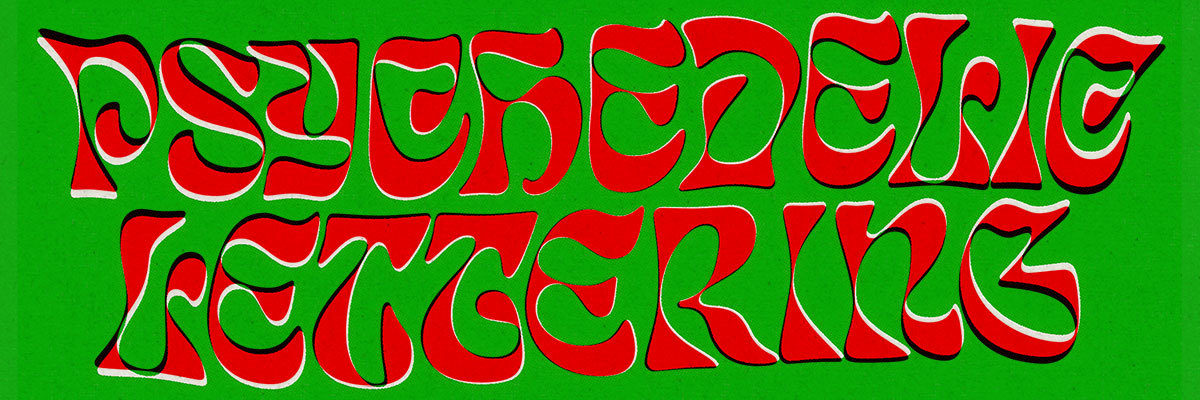 Psychedelic lettering site